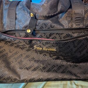 Juicy Couture Black Bag with Gold Logo